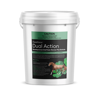 CuraHorse® Dual Action Oral Paste Wormer Bucket of 60