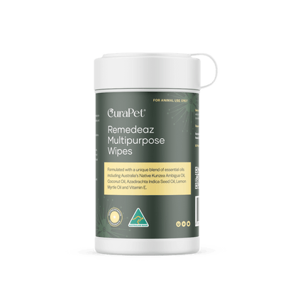 CuraPet® Remedeaz Multipurpose Wipes - 80 pack