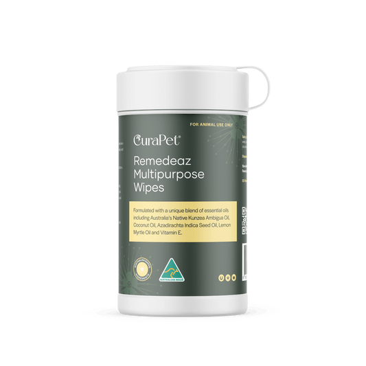 CuraPet® Remedeaz Multipurpose Wipes - 80 pack